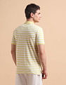 U.S. Polo Assn. Horizontal Striped Pure Cotton Polo Shirt
