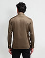 Arrow Newyork Manhattan Slim Fit Solid Shirt