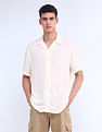 Flying Machine Regular Weave Solid Shirt
