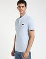 Calvin Klein Jeans Solid Slim-Fit Cotton Polo T-Shirt