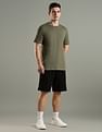 Tommy Hilfiger Solid Regular Fit Cotton T-Shirt