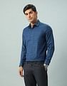 Arrow Liberty Classic Regular Fit Graph Checked Shirt