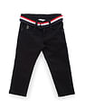 U.S. Polo Assn. Kids Boys Slim Fit Black Jeans