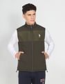 U.S. Polo Assn. Denim Co. High Neck Sleeveless Reversible Jacket