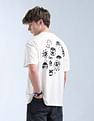 Flying Machine Relaxed Fit Graphic Printed T-Shirt