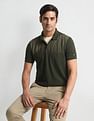 Arrow Sport Diagonal Stripe Pique Polo Shirt