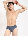 Calvin Klein Underwear Blue Solid Innerwear Bottom Comfort