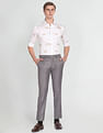 Arrow Newyork Abstract Print Cotton Twill Shirt