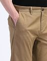 Flying Machine Straight Fit Solid Trousers