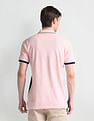 Arrow Sports Colour Block Cotton Polo Shirt
