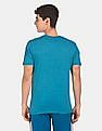 Aeropostale Men Blue Crew Neck Brand Logo T-Shirt