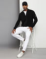 Calvin Klein Stand Neck Logo Badge Sweater