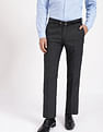 Arrow Dobby Stretch Textured Formal Trousers