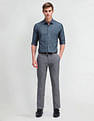Arrow Manhattan Slim Gingham Checked Shirt