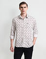Arrow Sport Slim Fit Geometric Print Shirt