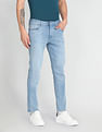 Flying Machine Michael Slim Tapered Stone Wash Jeans