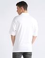 Calvin Klein Ribbed Collar Cotton Polo Shirt