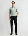 Arrow Slim Fit Plaid Checked Shirt