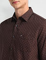 Arrow Sport Manhattan Slim Fit Dobby Shirt
