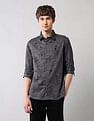 U.S. Polo Assn. Denim Co. All-Over Printed Pure Cotton Shirt