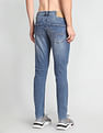 Flying Machine Slash Slim Tapered Fit Stone Wash Jeans