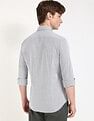Tommy Hilfiger Striped Slim-Fit Poplin Woven Shirt