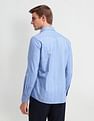 Arrow Sport Manhattan Slim Fit Vertical Striped Shirt