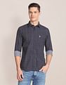 U.S. Polo Assn. Spread Collar Cotton Casual Shirt