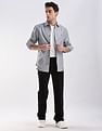 Calvin Klein Jeans Solid Regular Fit Oxford Woven Shirt