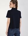 Tommy Hilfiger Solid Slim-Fit Cotton Polo T-Shirt