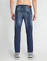 Flying Machine Stone Wash Freddie Slim Straight Fit Jeans