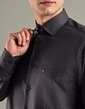 Tommy Hilfiger Solid Regular-Fit Cotton Woven Shirt