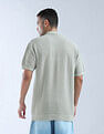 Flying Machine Textured Essentials Polo Shirt