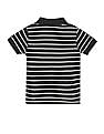 U.S. Polo Assn. Kids Boys Horizontal Stripe Cotton Polo Shirt