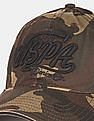 U.S. Polo Assn. Men Green Panelled Upper Camo Print Cap
