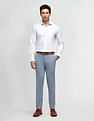 Arrow Slim Fit Vertical Striped Shirt