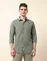 U.S. Polo Assn. Pinstriped Tailored Fit Shirt