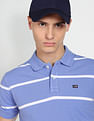 Arrow Sports Contrast Stripe Polo Shirt