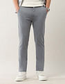 Arrow Sport Slim Fit Mid Rise Trousers