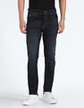 Flying Machine Slash Slim Tapered Fit Jeans
