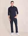 U.S. Polo Assn. Solid Cotton Twill Shirt