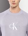 Calvin Klein Embroidered Logo Driver Sweater