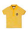 U.S. Polo Assn. Kids Boys Horizontal Stripe Cotton Polo Shirt