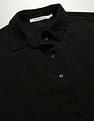 Calvin Klein Tie Up Back Seersucker Shirt