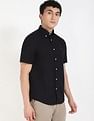 Tommy Hilfiger Solid Regular-Fit Poplin Woven Shirt