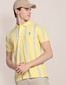 U.S. Polo Assn. Vertical Stripe Birdseye Polo Shirt