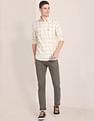 U.S. Polo Assn. Cotton Twill Windowpane Shirt
