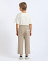 U.S. Polo Assn. Kids Boys Solid Relaxed Fit Trousers