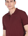 AD by Arvind Modern Jersey Slub Polo Shirt
