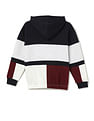 Tommy Hilfiger Kids Boys Colourblocked Fleece Zipper Sweatshirt